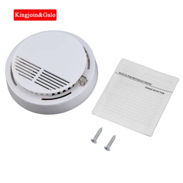 Alarm Asap Kebakaran Rumah Fire Smoke Sensor Detector Security System