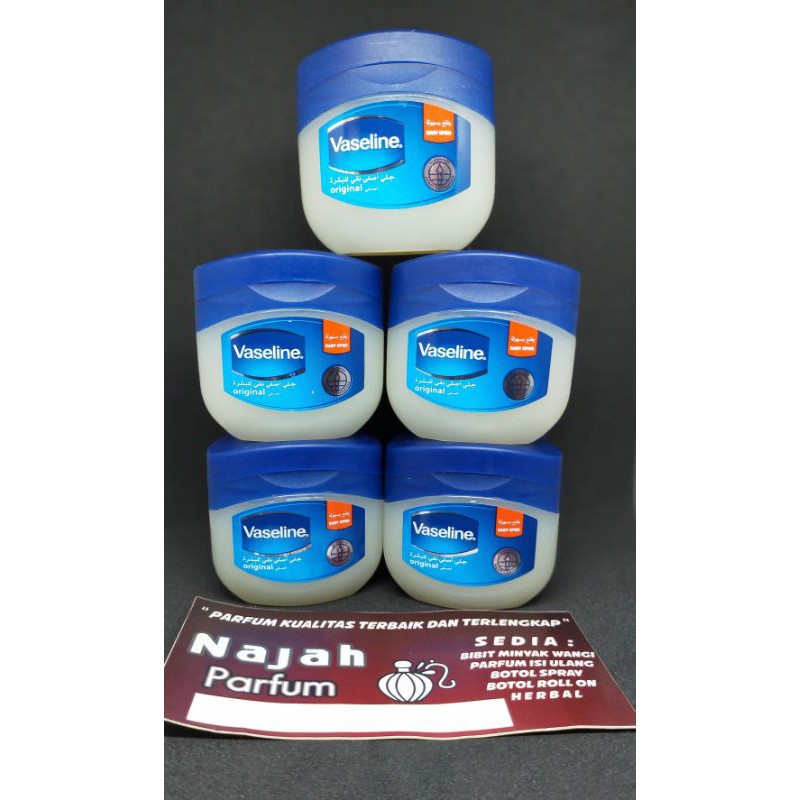 Vaseline Pure Petroleum Jelly ORI SAUDI 100% 50ml