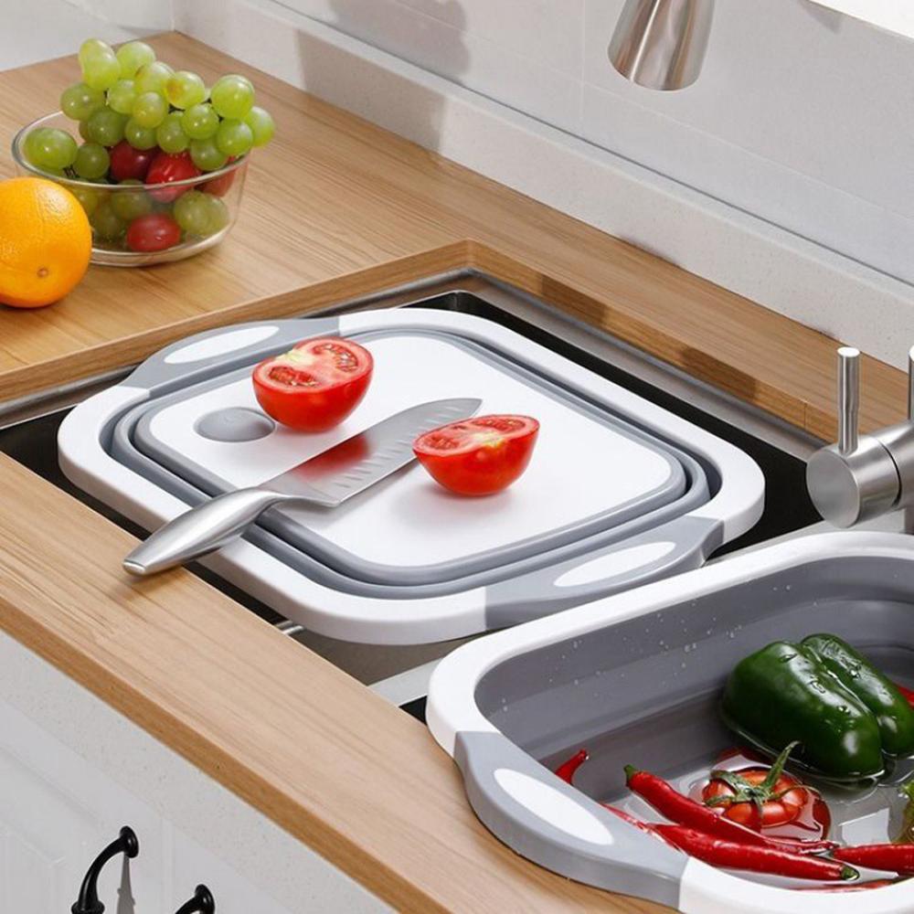 Talenan Lipat Multi-fungsi Cutting Board Peralatan Dapur