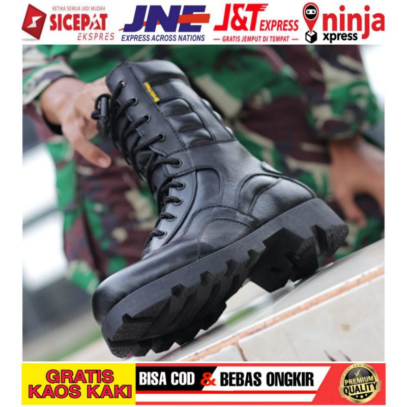 SEPATU PDL BROTRHER LGR RADIAL KULIT ASLI SEPATU PDL TNI POLRI SECURITY SATPAM SEPATU BOOTS PRIA