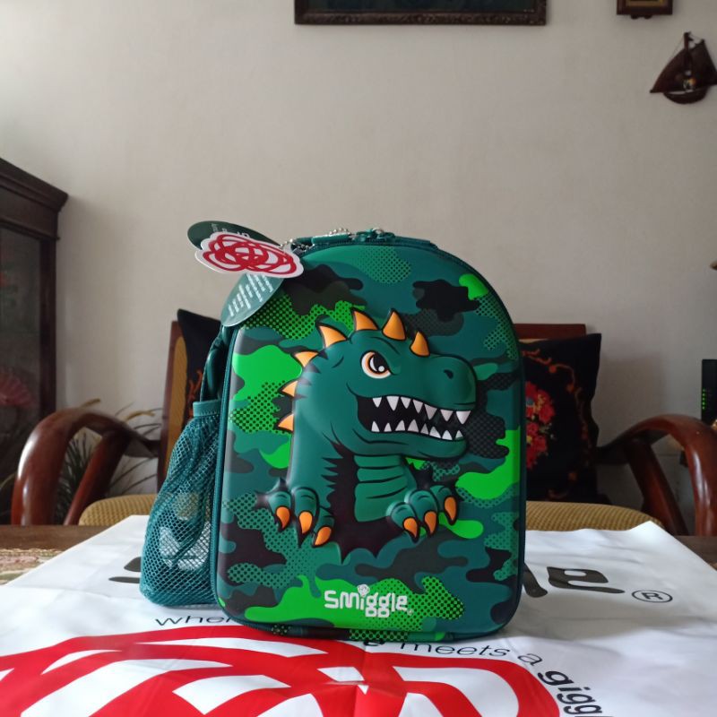 Smiggle lunchbag Budz Hardtop Dino original
