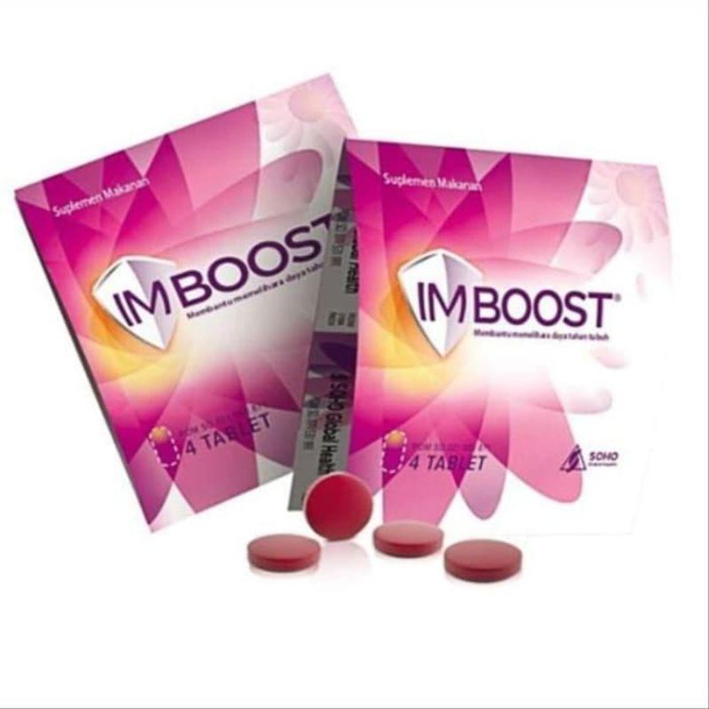 IMBOOST 1 Strip @4 Tablet membantu memelihara daya tahan tubuh