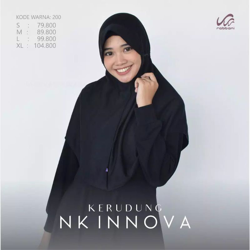 Kerudung Rabbani/Jilbab Rabbani Innova/Rabbani Original