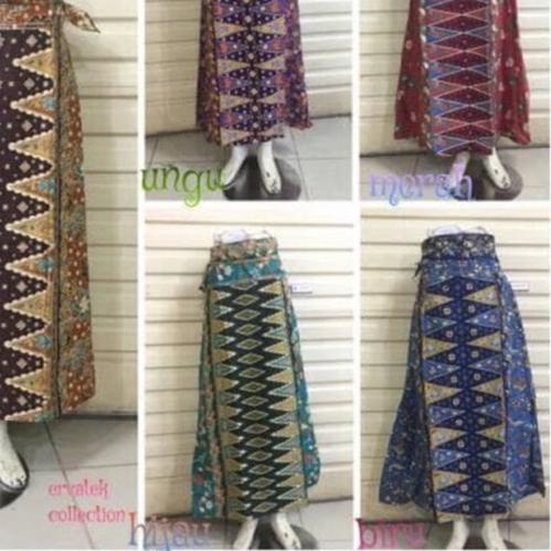 Rok Klok Batik RK03 Pucuk Rebung Tumpal Betawi Jakarta / Bawahan Batik Kebaya Encim Kutubaru Kantor