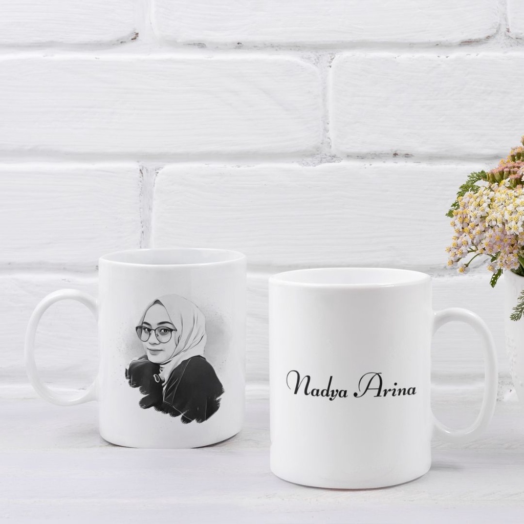 Mug Custome Foto dan Nama V88