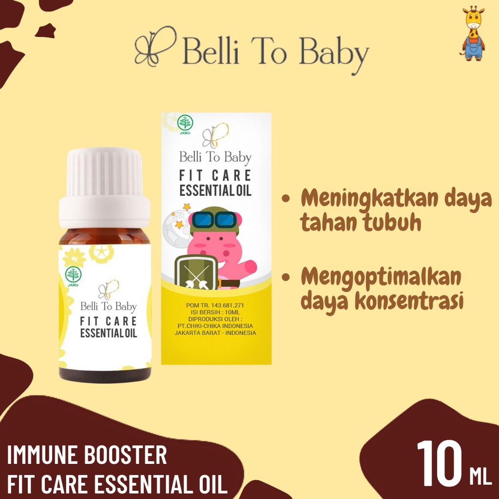 Belli To Baby Immune Booster Fit Care Essential Oil 10ml