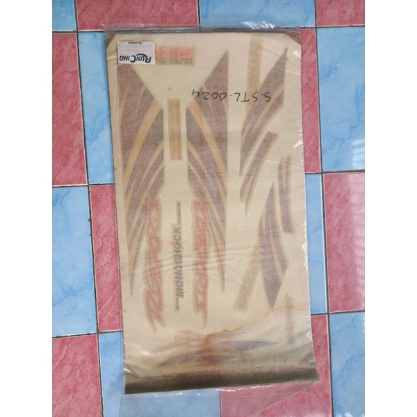 Striping Stiker Polet rg sport satria r satria ru