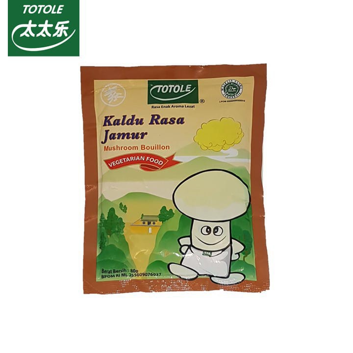 

TOTOLE 80 Gr Kaldu Jamur Perisa Jamur Mushroom Powder Vegan Food Penyedap Makanan