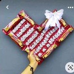 

buket makanan love