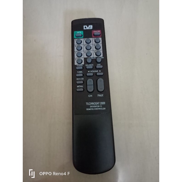 REMOTE PARABOLA DIGITAL TECHNOSAT 2000, DIGISAT (R-1), SESUAI GAMBAR