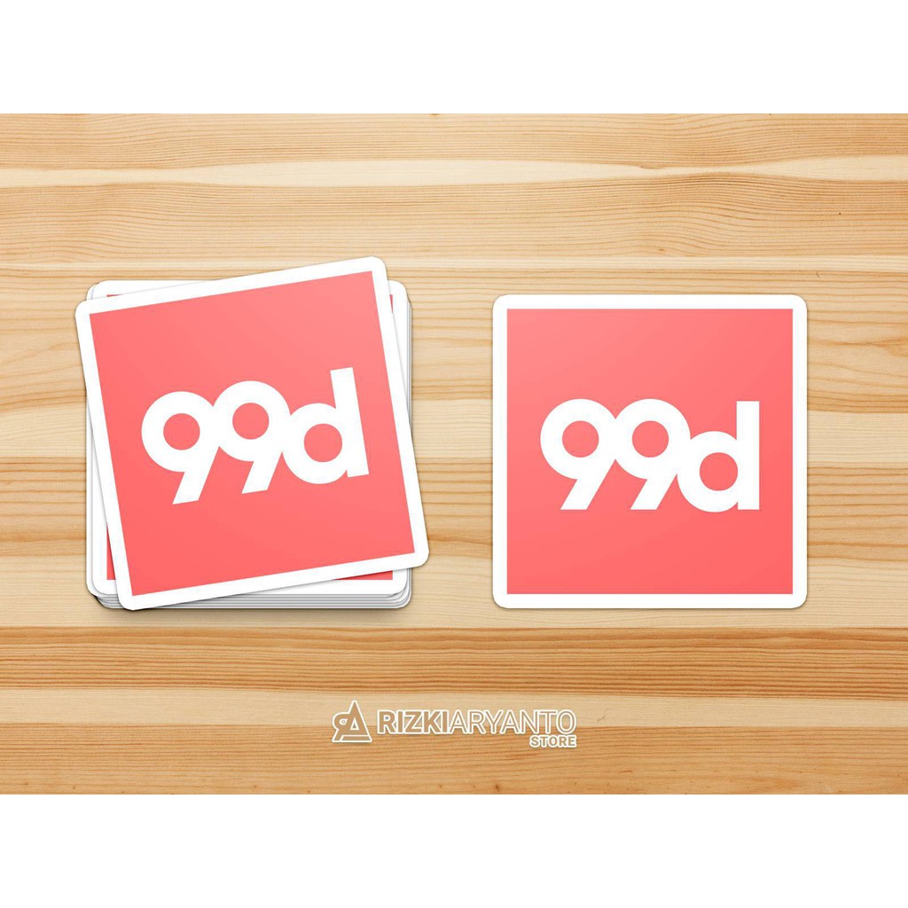 Sticker - Stiker Logo 99designs Untuk PC Laptop HP Dll