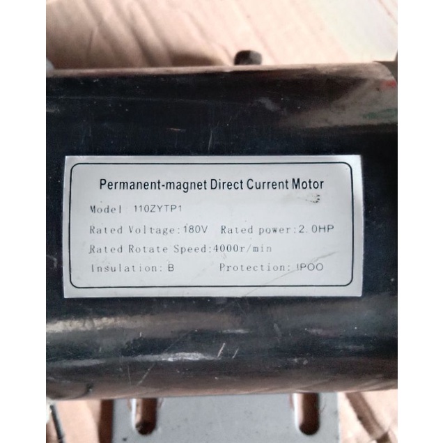 Dc Motor Treadmill 180V 2Hp 4000Rpm