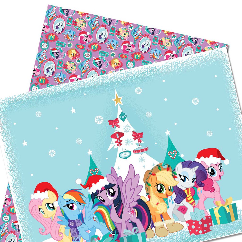 

SOMETHING SWEET CARDS | KERTAS KADO NATAL | WRAPPING PAPER CHRISTMAS | MY LITTLE PONY |WP4964-MLP024