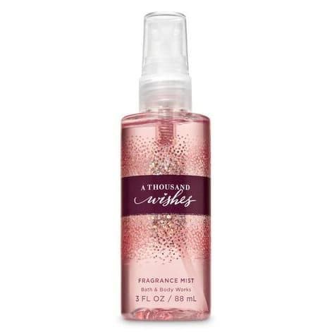 Bath and Body Works A Thousand Wishes Travel Size Fragrance Mist 88ml