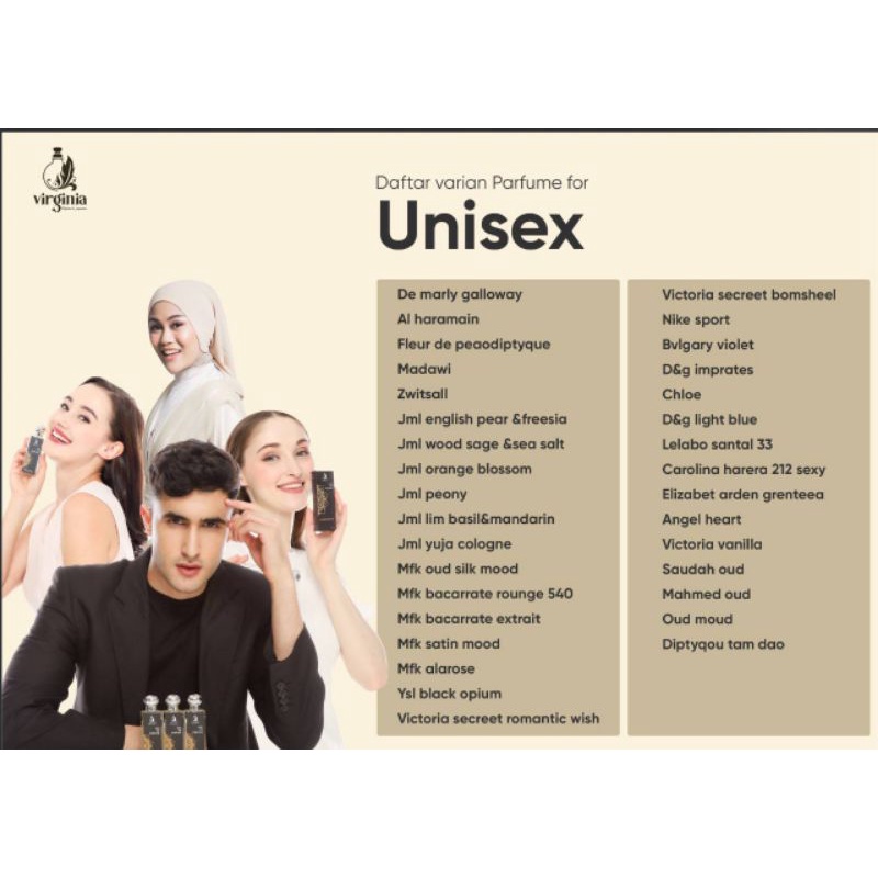 Parfum Virginia Unisex Termurah