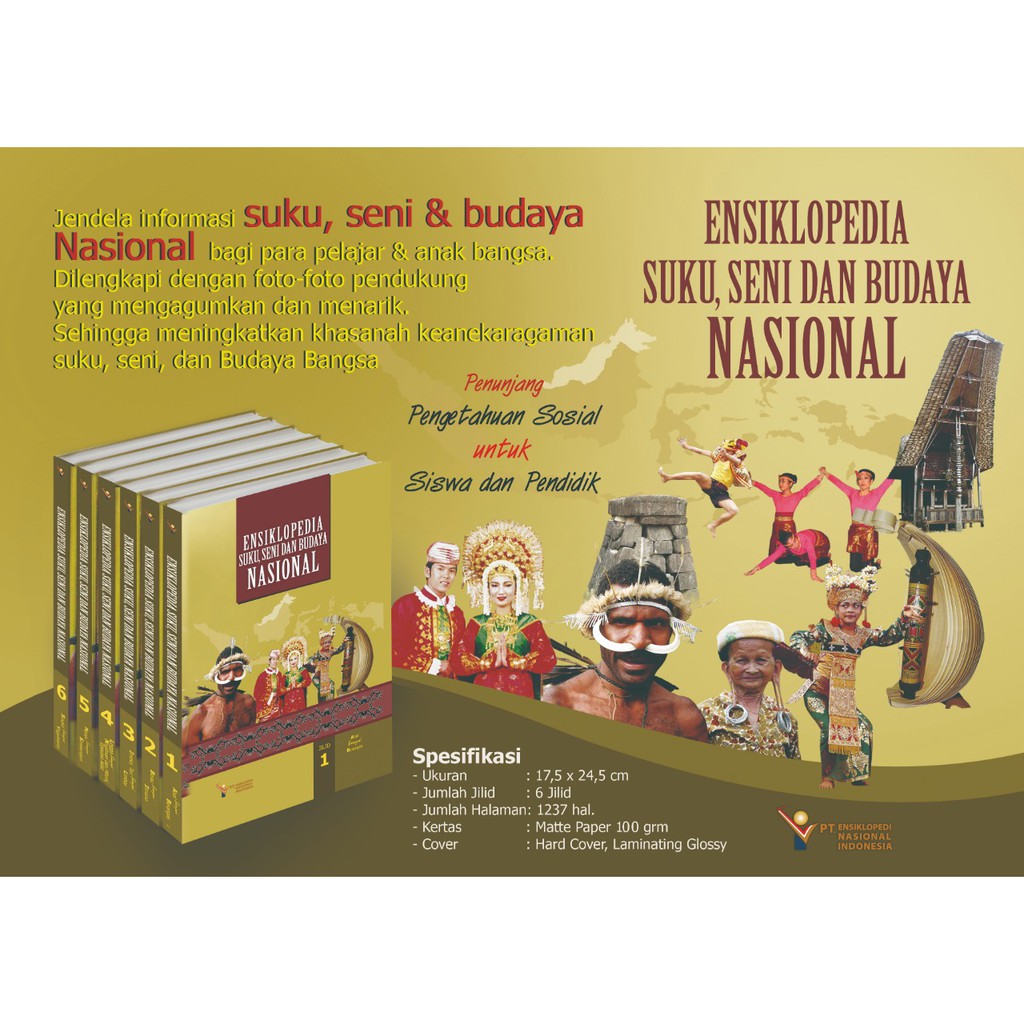 Ensiklopedia Suku, Seni Dan Budaya Nasional Jilid 1-6 - Buana Widya ...