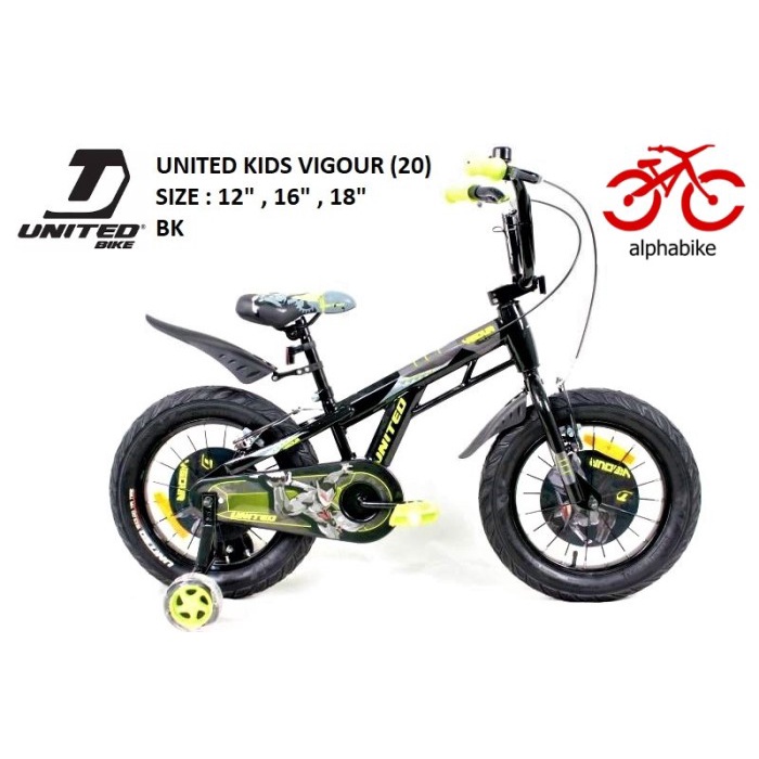 SEPEDA ANAK 16 INCH UNITED VIGOUR
