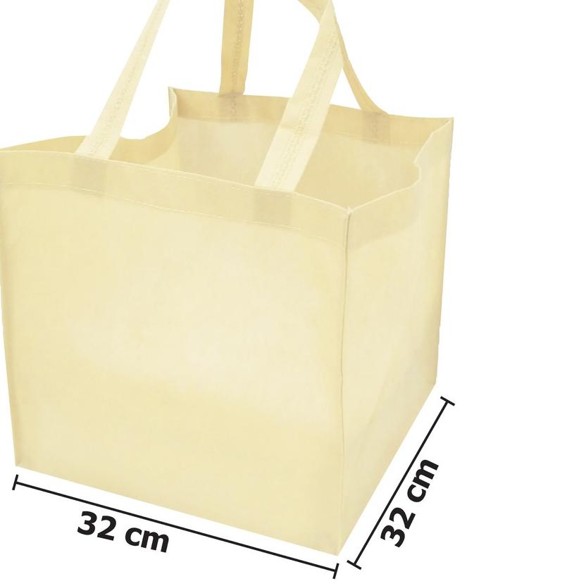 

۝ Tas Spunbond Kotak Ukuran 32X32X30 (Tas Jahit) ➩