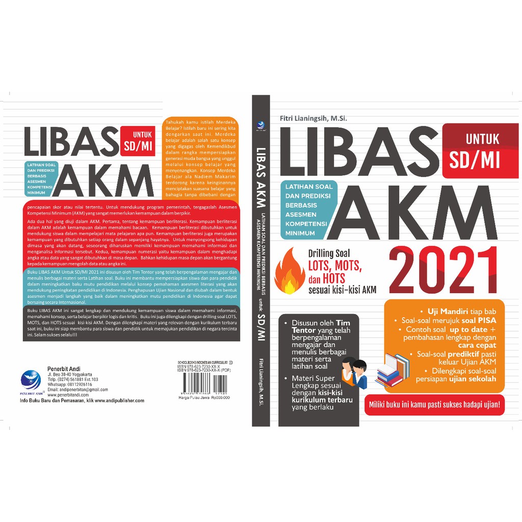 BUKU LIBAS AKM LATIHAN SOAL DAN PREDIKSI BERBASIS ASESMEN KOMPETENSI MINIMUM UNTUK SD/MI 2021