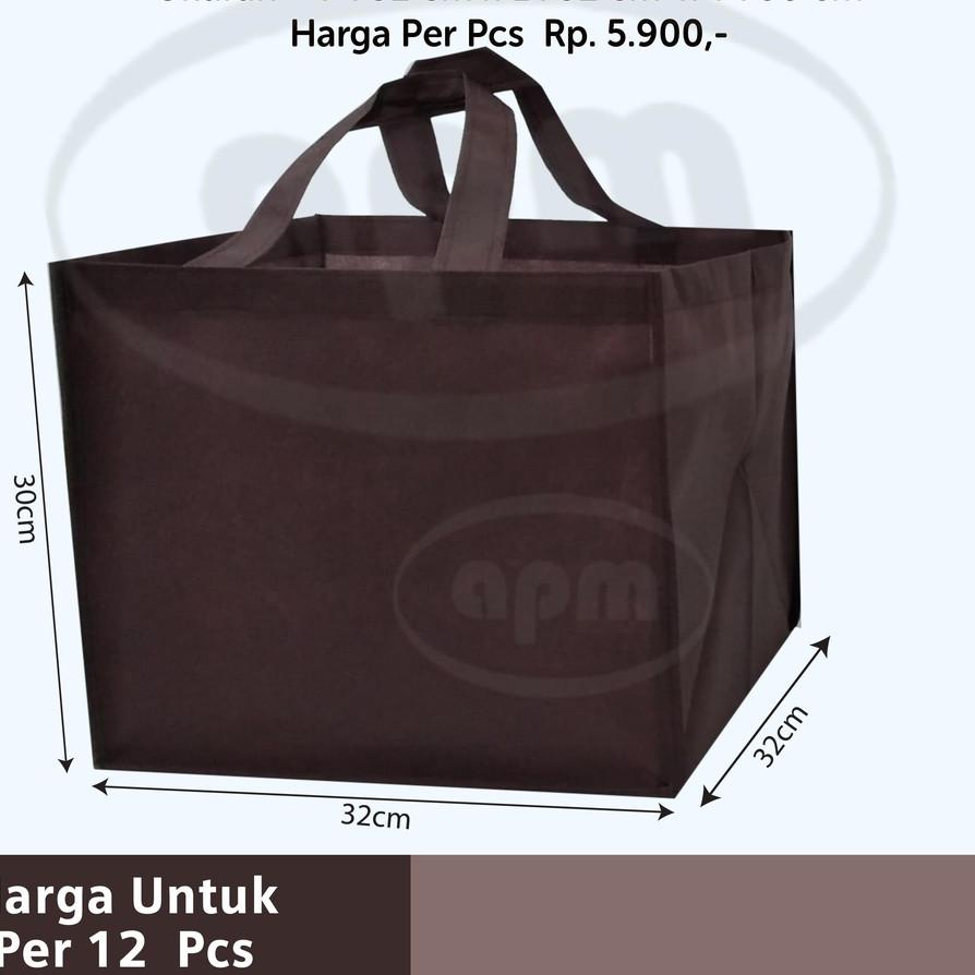 

➵ Tas Spunbond Kotak Ukuran 32X32X30 (Tas Jahit) ™