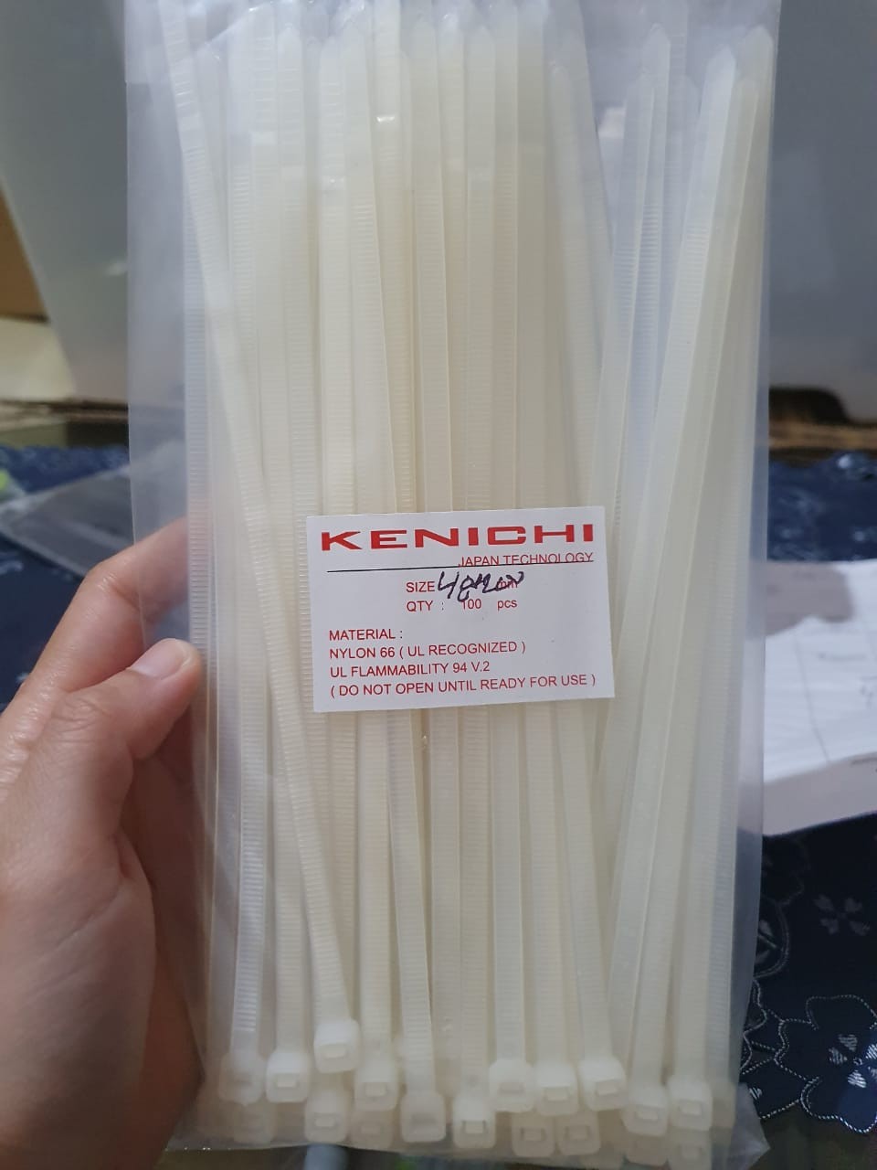 Kenichi Cable Ties (kabel Ties) 4,8 X 200 / 4.8 X 200 20cm