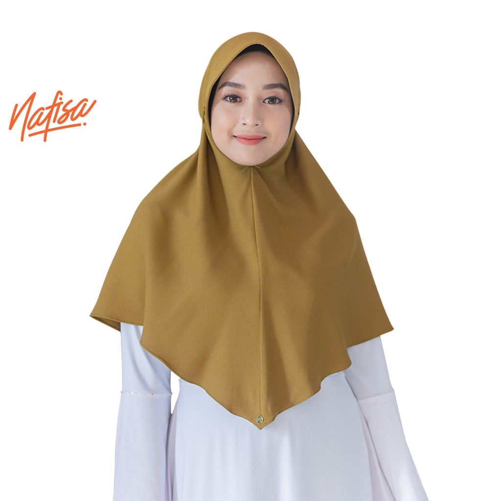 Jilbab Instan Zara - Hijab Instan Bergo Tali Premium - Nafisa Berkualitas - Hijab Bergo