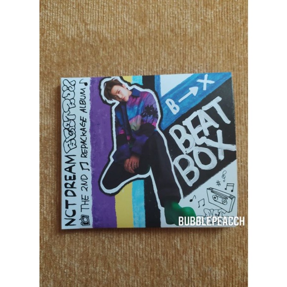 Album Only Jaemin, PC Chenle Haechan Selca Mixtape Digipack Beatbox