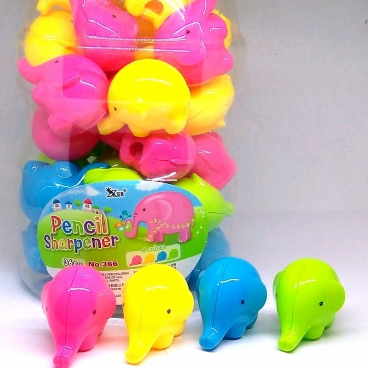 

Serutan Rautan Pensil Bentuk Gajah Lucu 1 pcs