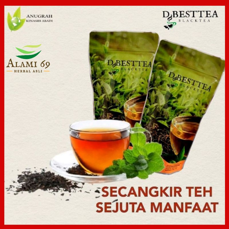 

Teh Hitam (Black Tea) DBesttea d bestea debstea pouch 110 gr dan 55 gr PREMIUM