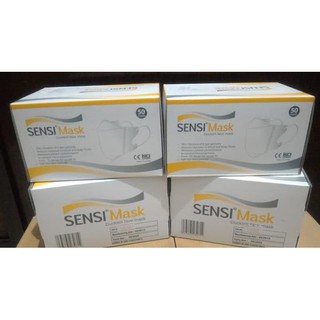 Sensi Masker Mask Duck Bill 3 Ply Karet Face Mask Debu