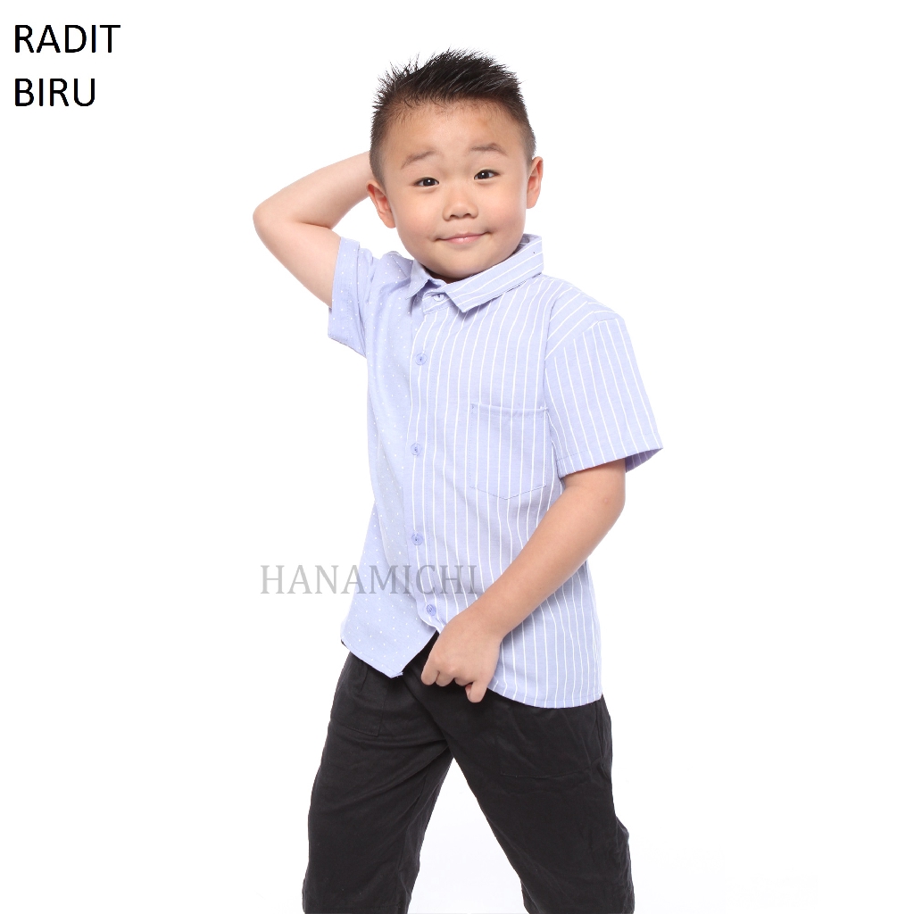 Hanamichi RADIT Kemeja Anak Lengan Pendek