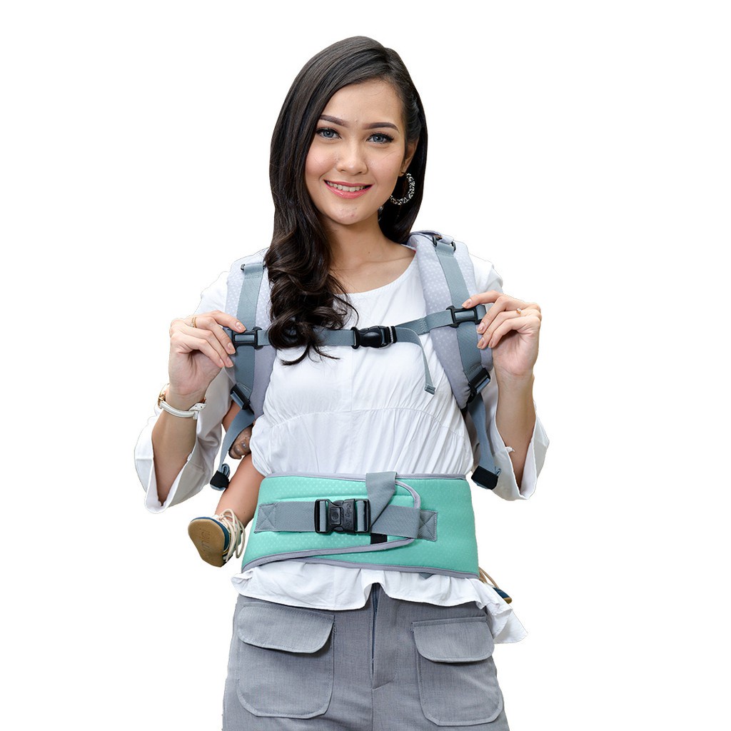 Gendongan Bayi Hipseat dudukan depan Baby Joy Kokoa Series BJG 3029 Polar Bear BJG3037 makassar