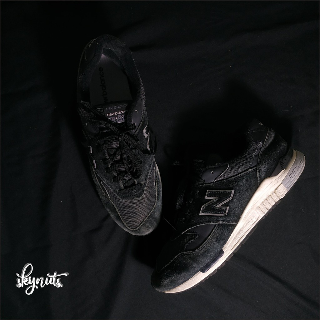 Sepatu New Balance 840 Black White