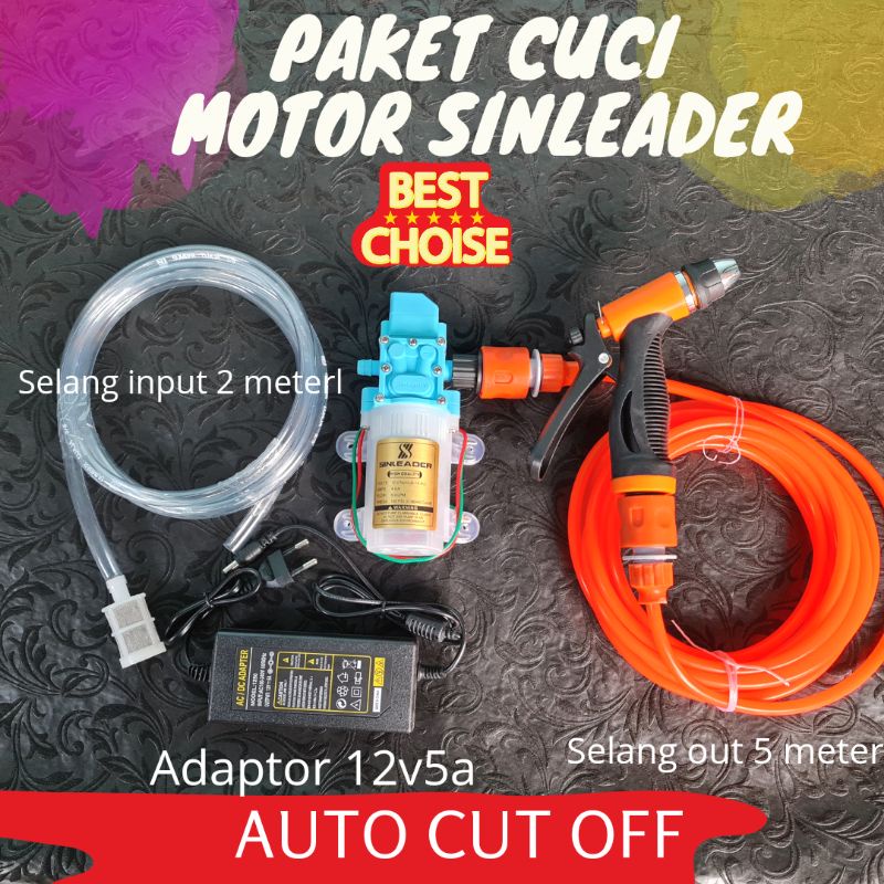 PAKET CUCI MOTOR MOBIL ECO WASH