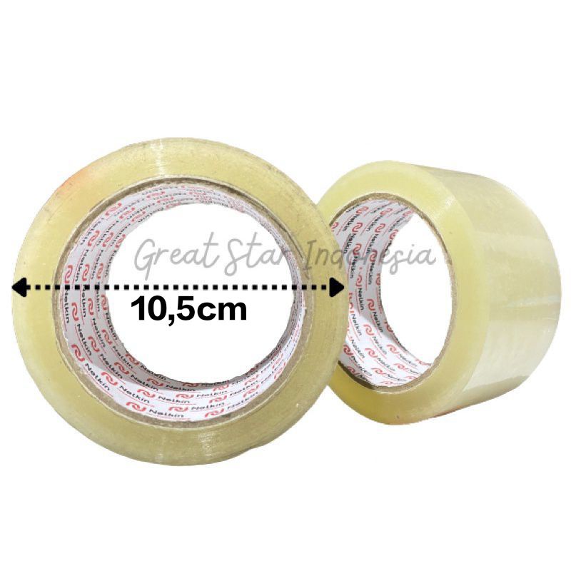 

Lakban bening dan Coklat 2 Inch panjang 100 meter