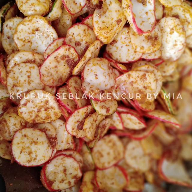 

Kerupuk seblak /kerupuk bantet / kerupuk kencur /extra pedas
