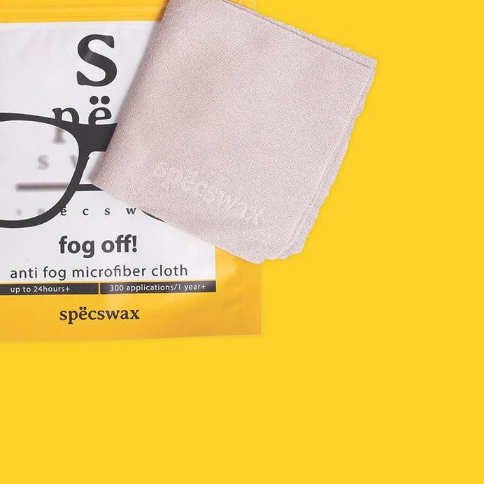 ▲ Fog Off - Anti Fog Microfiber Cloth ♨