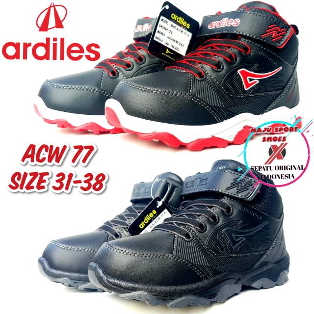 ARDILES ACW 77 V - SEPATU SEKOLAH ANAK BOOT MODEL ROBOT