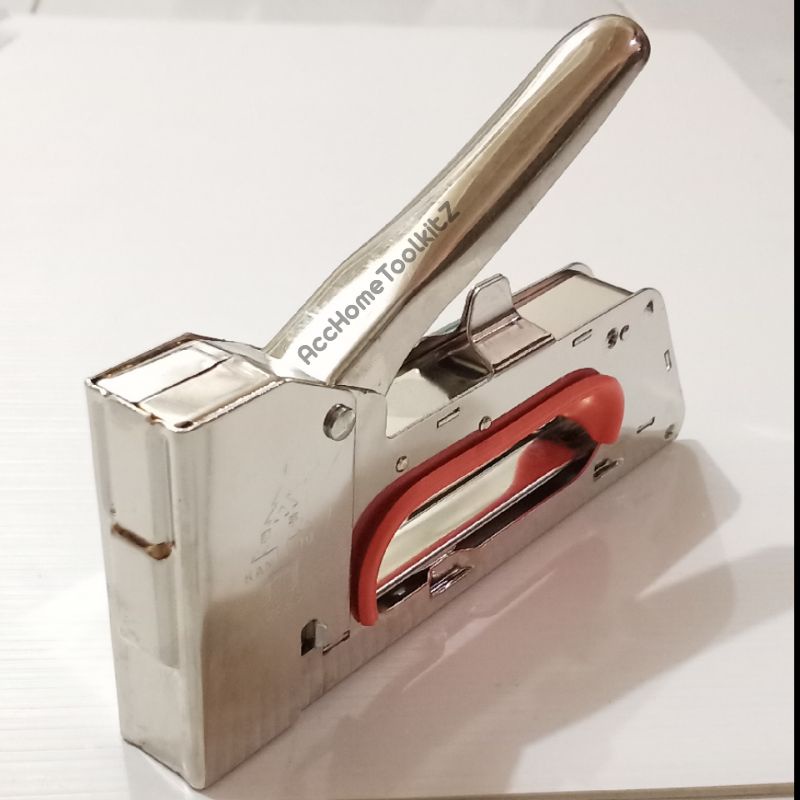 Staples Tembak / Gun Tacker / Staple Gun / Stapler Jok Motor / Staple Pasang Kulit Sofa / 4-6-8mm.