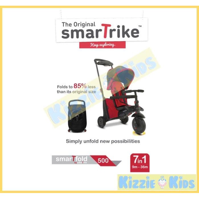 Smart Trike The Folding Trike 7In1