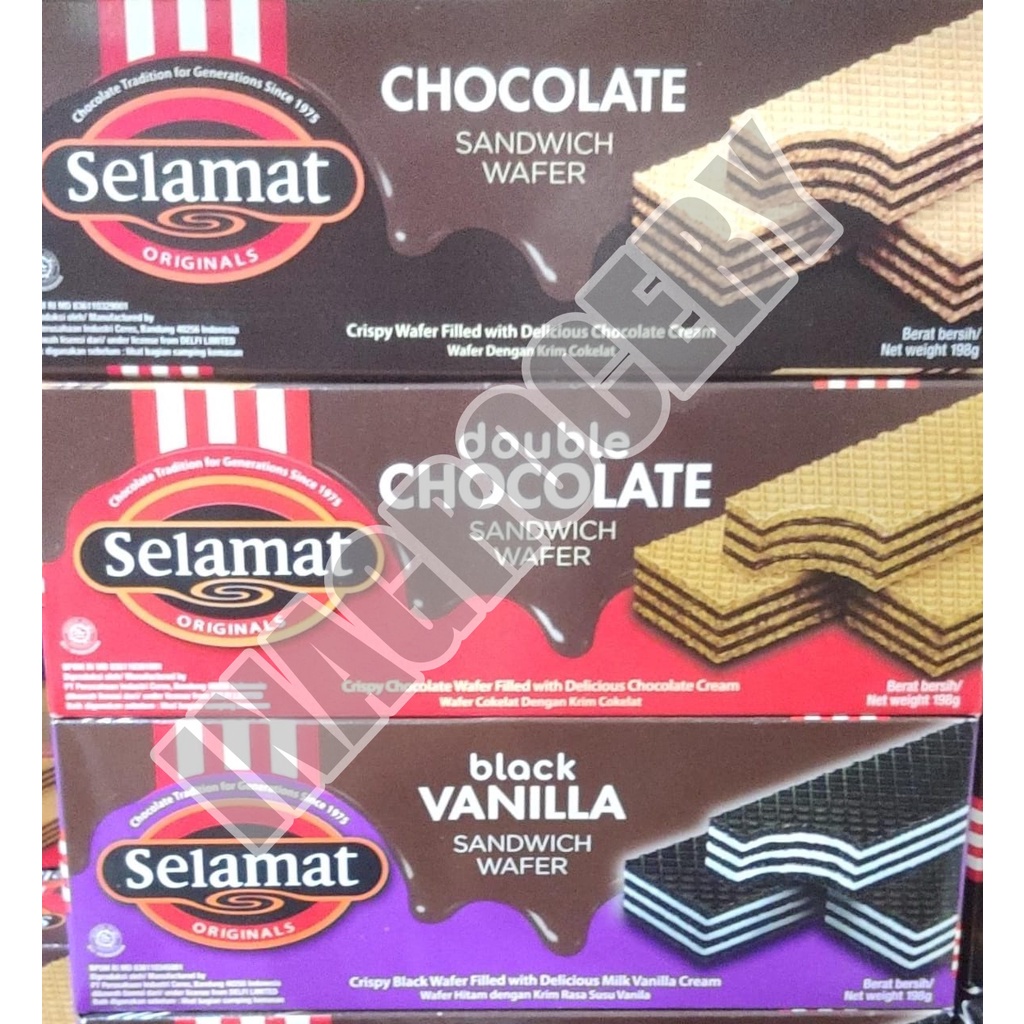 

SELAMAT CHOCOLATE SANDWICH WAFER 198gr