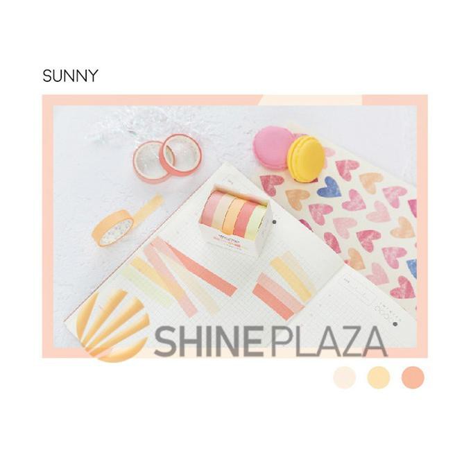 

iF7Code Masking Tape Pastel Macaron Set 5 pcs - Washi Tape - Masking Tape Set(I4B2) (terbaru)