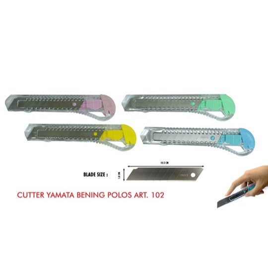

ST-102 Goodlake Official - Cutter Yamata Bening Polos 102 Warna Random 1 Lusin