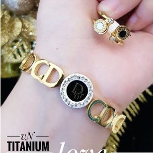 TiTanium set gelang cincin A13