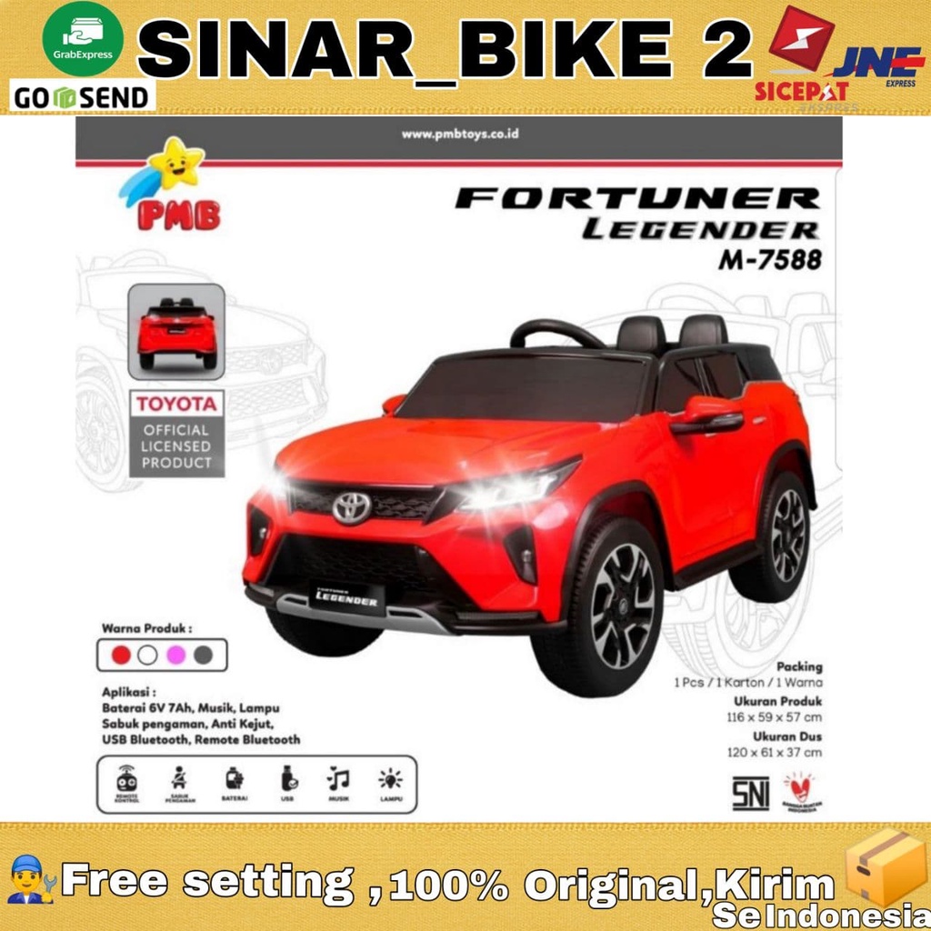 Mobilan Accu PMB Toyota Fortuner Legender M-7588