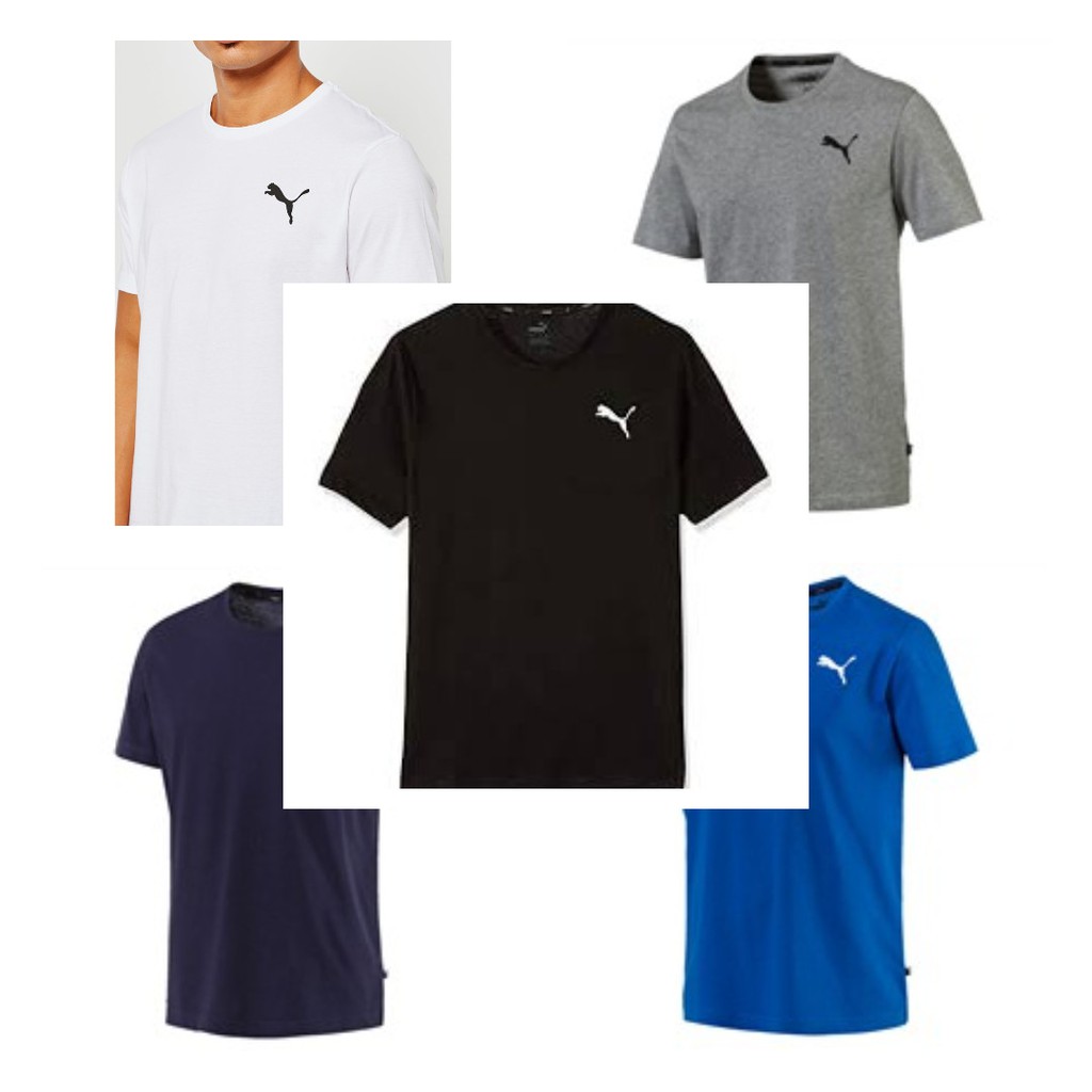 KAOS BAJU LENGAN PENDEK PRIA WANITA PUMA COMBED 3OS/COD