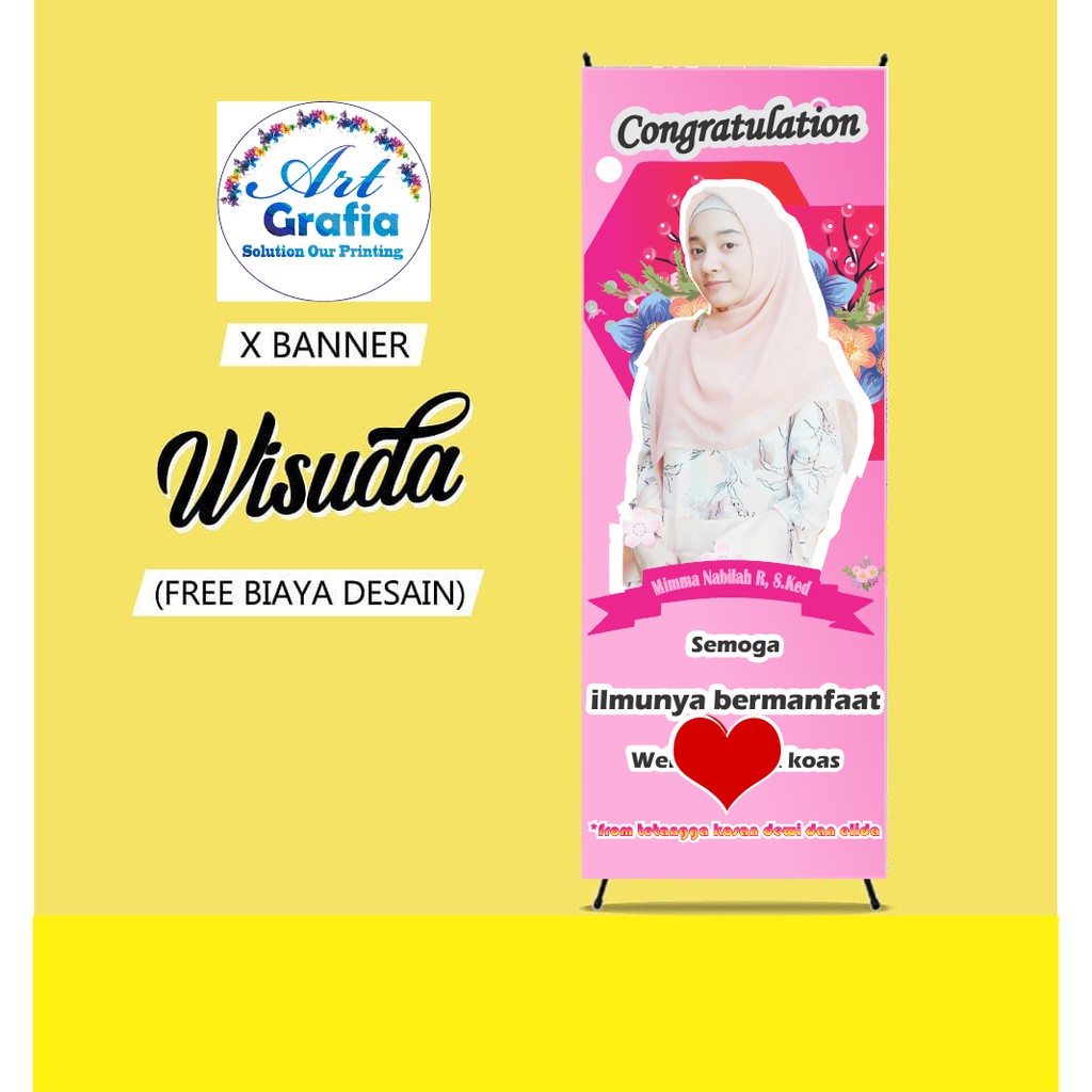 Desain Banner Wisuda Keren – Materi Belajar Online