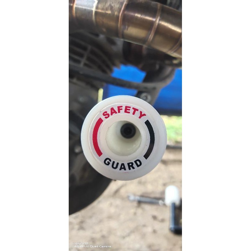 Frame slider CRF pelindung mesin crf