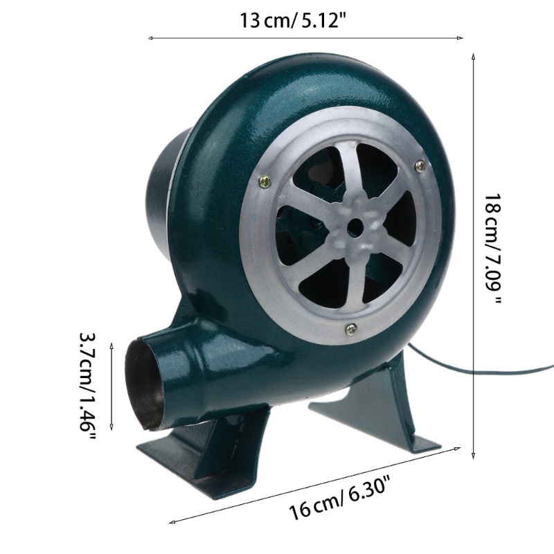 Kipas Blower Udara Turbo 12V Kecepatan Dapat Disesuaikan Untuk Piknik