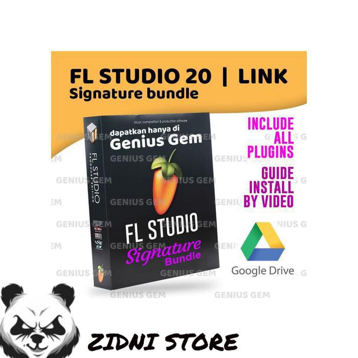 SOFTWARE APLIKASI SWA861 FL STUDIO 20 SIGNATURE BUNDLE LINK